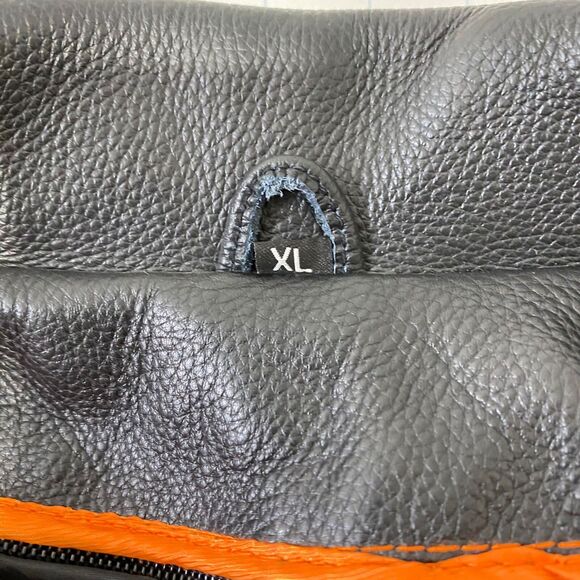 Men’s XL Leather Biker Jacket Milwaukee Leather Classic Brando Premium Black - Picture 10 of 16